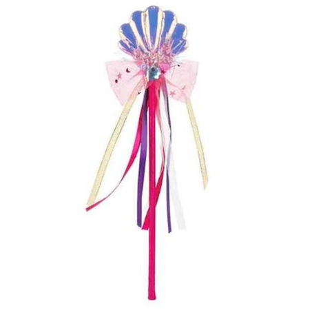 Costumas de sirena cu fustita, diadema si bagheta magica Toys 006698, Roz [1]