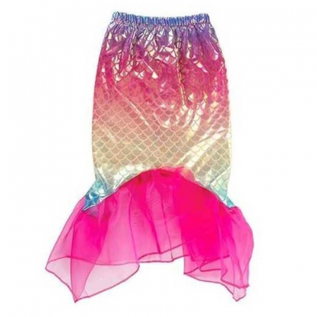 Costumas de sirena cu fustita, diadema si bagheta magica Toys 006698, Roz [2]