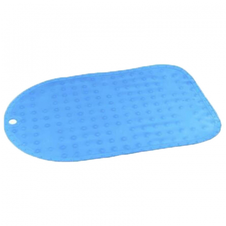 Cadite si suporturi bebelusi - Covoras antiderapant de baie pentru copii 70 x 35 cm BabyOno 1346/01, Albastru