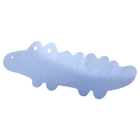 Covoras antiderapant de baie, pentru copii 90 x 33 cm, Bocioland BL148, Albastru [3]