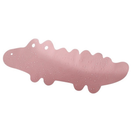 Covoras antiderapant de baie, pentru copii 90 x 33 cm, Bocioland BL149, Roz [3]