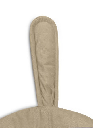 Covoras de joaca din catifea, in forma de iepuras, 90 cm Sensillo 395333, Bej [3]