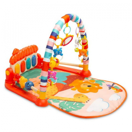 Covorase si centre de joaca - Covoras educational ZOO pentru copii Toyz HE0630, Portocaliu