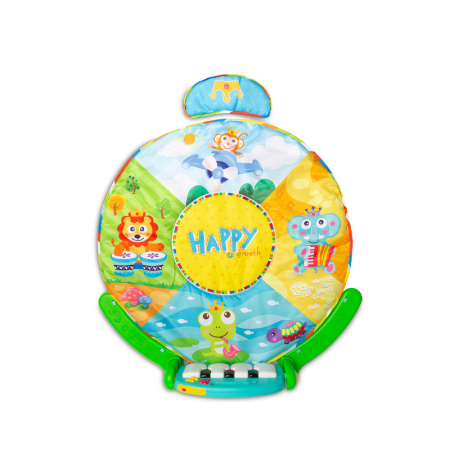 Covoras muzical de joaca pentru bebelusi BabyMix 042625, Roz [1]