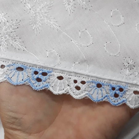 Crasma de mir 110 x 70 cm pentru botez Pifou 005AL-2, Alb [3]