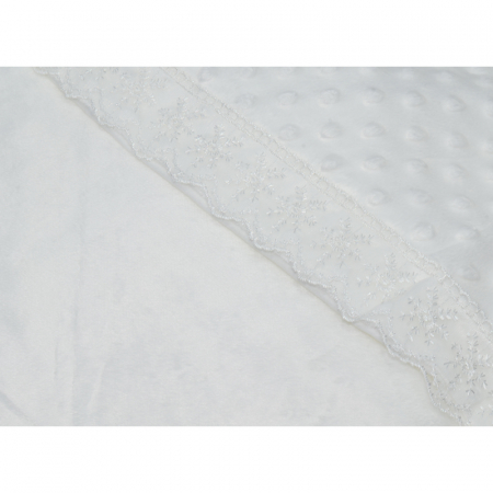 Crasma de mir pentru botez 90 x 85 cm Mini Junior Eke-26, Crem [1]