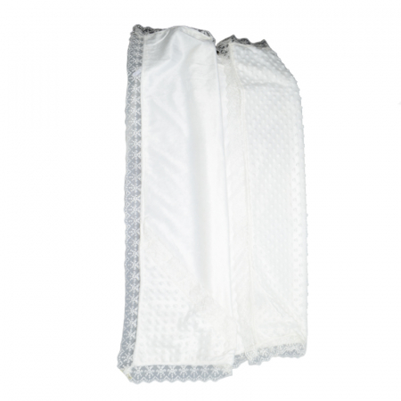 Crasma de mir pentru botez 90 x 85 cm Mini Junior Eke-26, Crem [2]