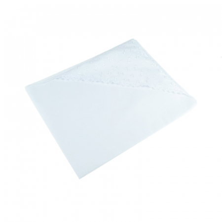 Crasme de mir - Panza de mir pentru botez 67 x 105 cm Mini Junior 005A1-A, Alb