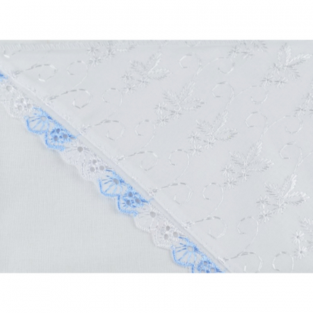 Crasma de mir 110 x 70 cm pentru botez Pifou 005AL-2, Alb [1]