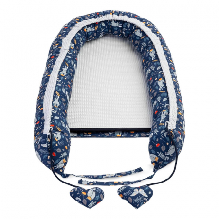 Cuib pentru bebelusi 80 x 45 cm Sensillo SILLO-22893, Bleumarin [1]