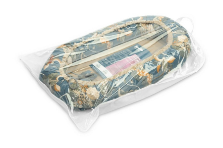 Cuib pentru bebelusi, 80 x 45 x 12 cm Sensillo 395913, Bleumarin [4]