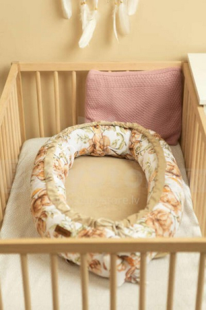 Cuib pentru bebelusi, 80 x 45 x 12 cm Sensillo 396620, Crem [2]