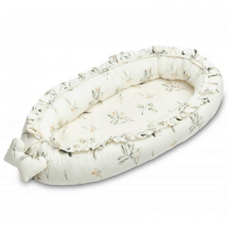 Accesorii patut - Cuib pentru bebelusi 80 x 50 x 12 cm Sensillo 394671, Alb