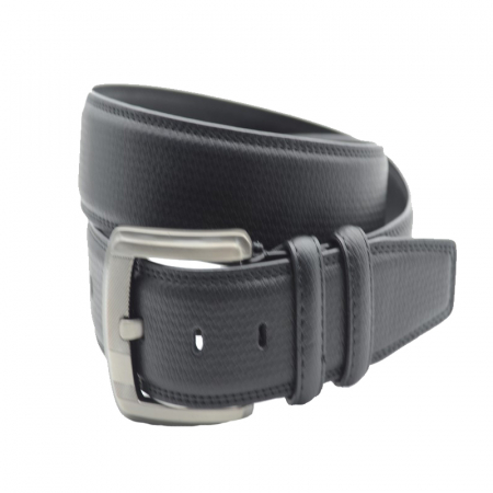 Curea din piele 115 cm pentru barbati Mini Junior PPP-24-1, Negru [1]