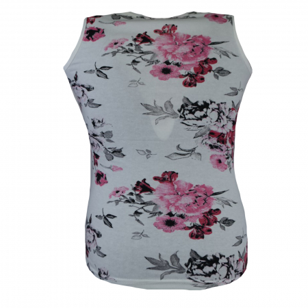 Tricou fara maneci pentru fete Happy House CVC-1157, Roz [1]