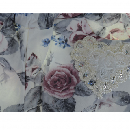 Pantaloni scurti pentru fete Happy House CVC-1607-1, Alb [2]
