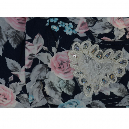 Pantaloni scurti pentru fete Happy House CVC-1607, Negru [2]