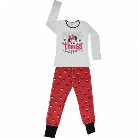 Pijamale - Pijama pentru fete E Plus M Minnie Mouse PPF-006375-2, Multicolor