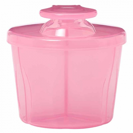 Vesela si tacamuri bebelusi - Dozator pentru lapte praf 300 ml Akuku AC038, Roz