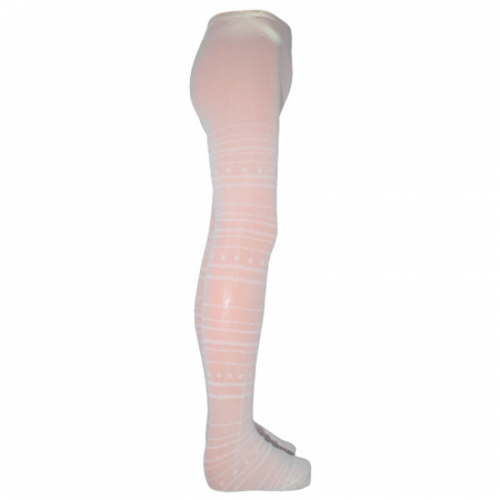 Dres 20 DEN pentru fete Milusie Princessa B2612-C, Crem [2]