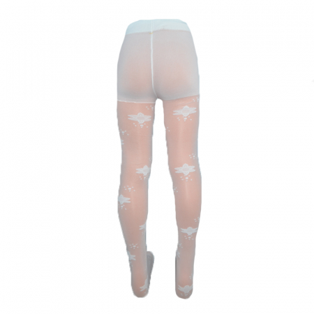 Dres 20 DEN pentru fete Petra-Elisa Dalia 000633C, Alb [2]