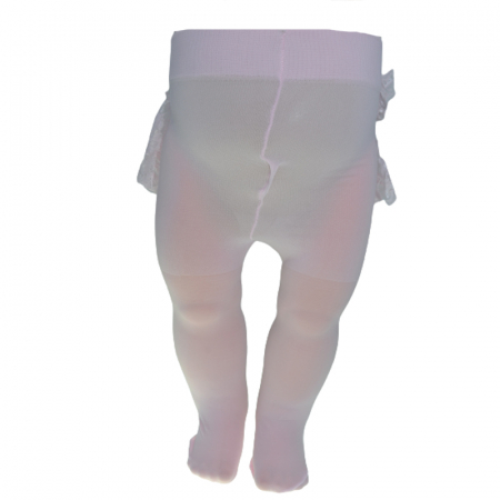 Îmbrăcăminte fete - Dres pentru fete cu volanase Bella Calze BE8016R, Roz