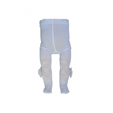 Dres bumbac cu pisicuță pentru fete, Mini Junior A.D.N. DRSMJF-7, Alb [1]