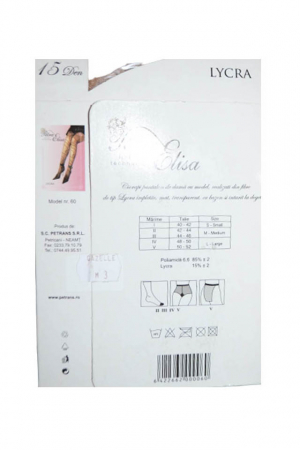 Dres dama 15 DEN Elite Bikini Petra Elisa 000411, Gri [5]