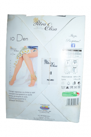 Dres dama 10 DEN Illusion Petra Elisa 0000312, Negru [3]