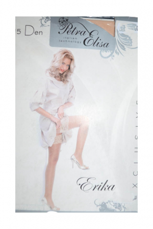 Dres dama cu autosustinere 15 DEN Exclusive Erika Petra Elisa 000299-B, Bej [3]
