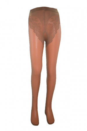 Dresuri dama - Dres dama cu model 15 DEN Simone Vendetta DDV-1, Bej