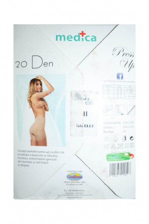 Dres dama modelator 20 DEN Medica Press Up Petra Elisa 000527-B, Bej [5]