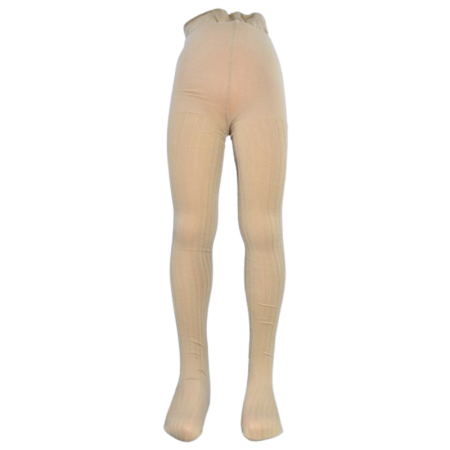 Îmbrăcăminte fete - Dres din bumbac, cu model, pentru fete Milusie A116C-116, Crem