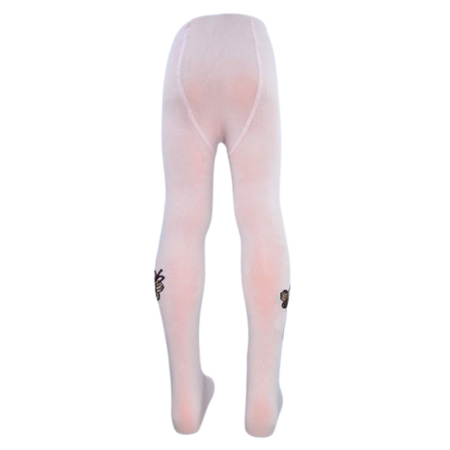 Dres din bumbac, cu model, pentru fete Milusie B1221R2-104, Roz [2]