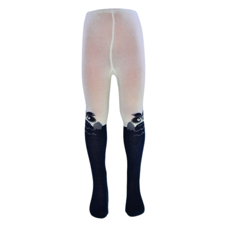 Dresuri - Dres din bumbac, pentru fete, cu imprimeu bufnita, Milusie B1221-M01M-92-98, Multicolor