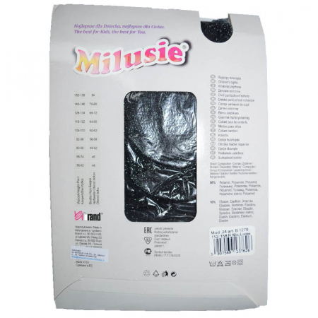 Dres pentru fete Milusie B-1270A-116-122-cm, Albastru [4]