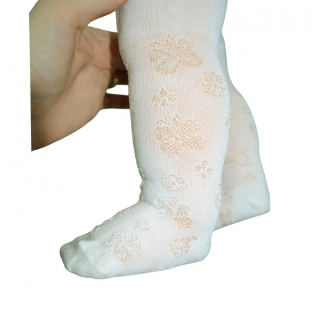 Dres din bumbac, pentru fete Princessa Milusie B1233, Crem-92 [3]