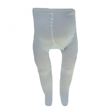 Îmbrăcăminte fete - Dres pentru fete Milusie B1258-1-68-74-cm, Alb