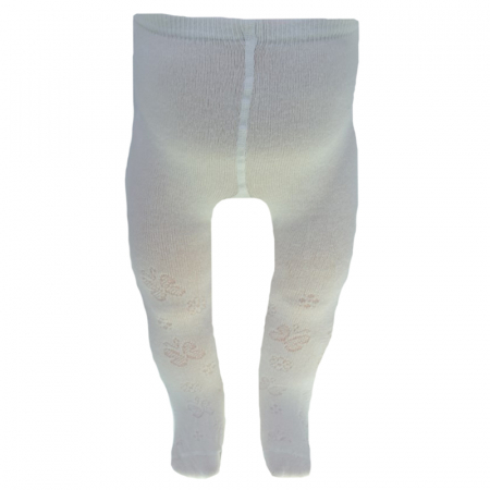 Dresuri - Dres din bumbac, pentru fete Milusie B1258-2, Alb 56