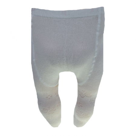 Dres din bumbac, pentru fete Milusie B1258-2, Alb 56 [1]