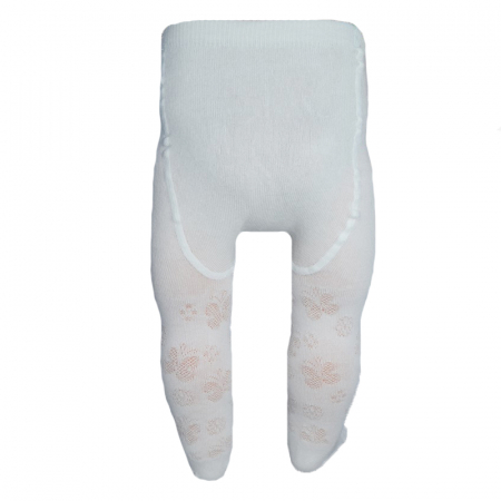 Dres din bumbac, pentru fete Milusie B1215, Alb, 56 CM [1]