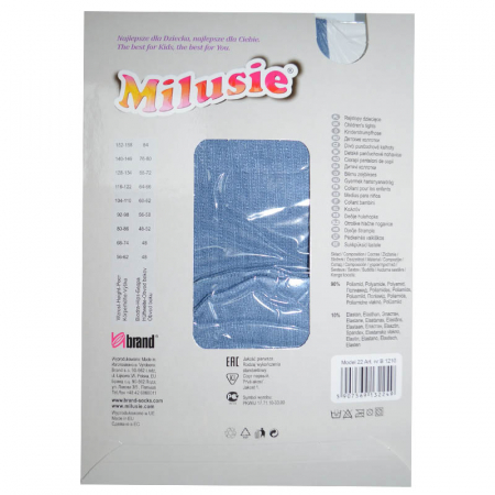 Dres pentru fete Milusie Princessa 2610-ALB, Albastru [4]