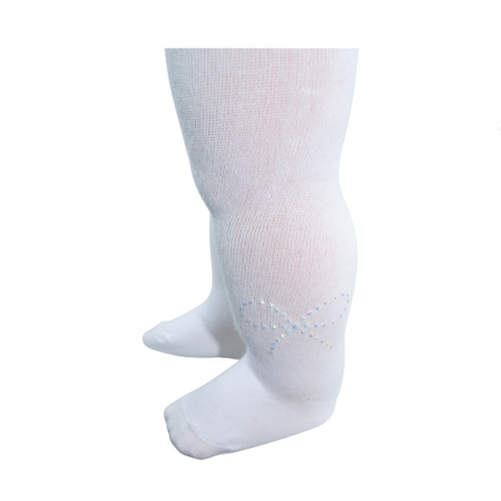 Dres din bumbac, pentru fete Princessa Milusie B1263-A3, Alb-56-62 [3]