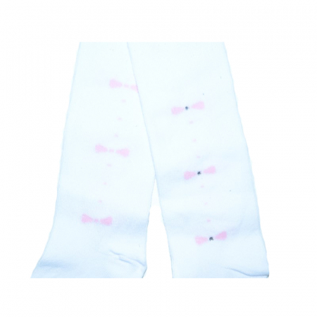 Dres din bumbac, pentru fete Milusie Princessa B1263R-86-cm, Alb [4]