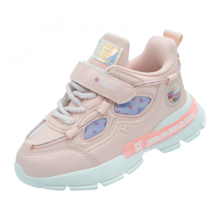 Adidasi fete - Pantofi sport pentru fete Bessky B584-3A-22, Roz