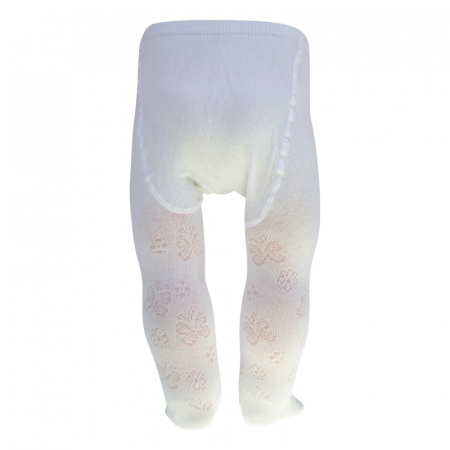 Dres din bumbac, pentru fete Milusie 1258-AA-80-86, Alb,80 [1]