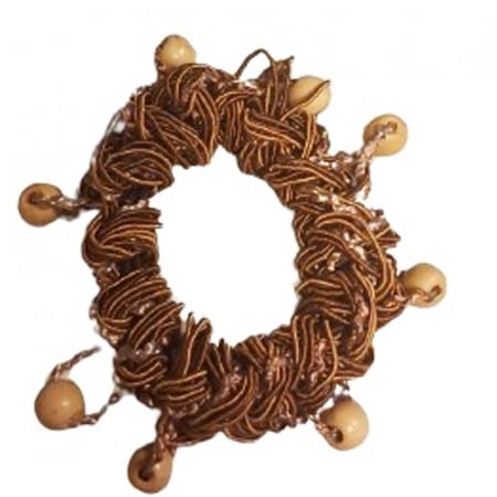 Accesorii par fetite - Elastic de par pentru fete Mini Junior MJ130324-5, Maro