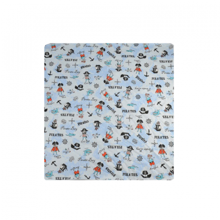 Esarfa pentru baieti Mini Junior CL-37-50-x-50-cm, Albastru [2]