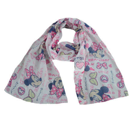 Fulare si esarfe fete - Esarfa pentru fete Disney Minnie Mouse CL-31-universal, Roz