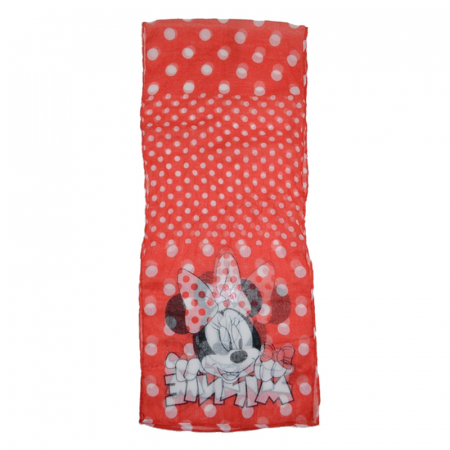 Fulare si esarfe fete - Esarfa pentru fete Minnie Mouse Sun City OE4044-RO-universal, Rosu